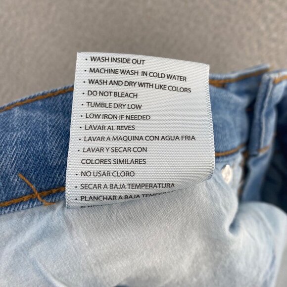 KanCan Jeans Women 1 24 Caroline Blue Ankle Skinny Distressed Light Wash Stretch - Picture 11 of 12